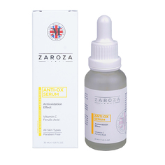 Сыворотка для лица Zaroza увлажняющая антивозрастная с витамином C и кислотами 30 мл