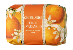 Натуральное мыло Gourmandise с ароматом цветов апельсина Savon Parfume Fiori Darancio 200г
