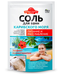 Соль для ванн Fito косметик Питание и расслабление Мировые рецепты красоты, 500 г
