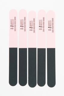 Mertz Пилка для ногтей, грит 320/400/600/3000, 5 шт. No Brand