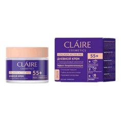 Дневной крем Claire Cosmetics 55+ Collagen Active Pro 50 мл
