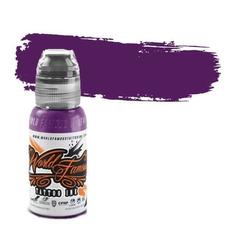 Краска для тату World Famous Purple Rain, 60 мл, фиолетовая