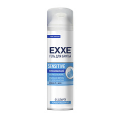 Гель для бритья EXXE Sensitive успокаивающий, 200 мл