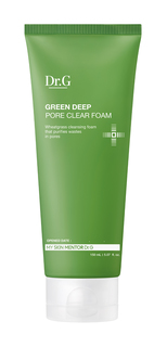 Глубоко очищающая пенка для умывания, Dr.G Green Deep Pore Clear Foam, 150мл