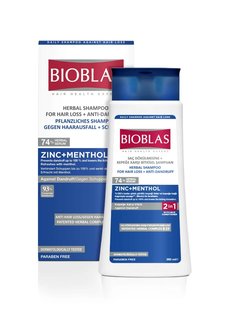 Шампунь Bioblas Zink Pyrithione против перхоти для всех типов волос 360 мл
