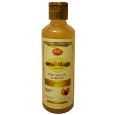 Шампунь KHADI Роза, Сандал и Мед Shampoo Rose, Sandal and Honey 210 мл травяной