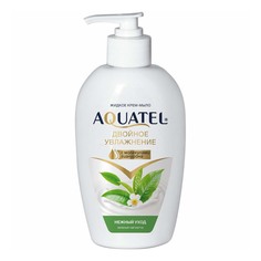 Крем-мыло жидкое Aquatel Зеленый чай матча 280 мл