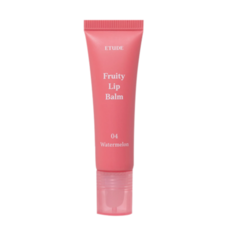 Бальзам Etude для губ с ароматом арбуза Fruity lip balm #04 watermelon, 10г