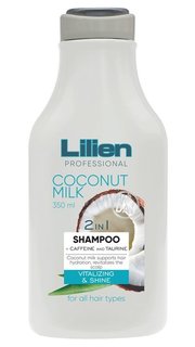 Шампунь 2 в 1 Lilien Coconut Milk питающий для всех типов волос 350 мл