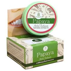 Зубная паста Coco Blues травяная с экстрактом папайи Papaya Herbal Toothpaste 30 г х 2 шт.