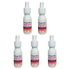 Антисептик для рук Чистэль 100 мл, 5 шт No Brand