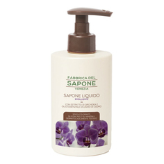 Жидкое Fabbrica del sapone мыло с экстрактом орхидеи и эфирным маслом 300 мл