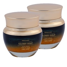 Скраб для бровей Nikk Mole Glossy Gold, 50 мл