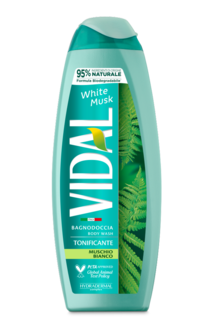 Гель для душа Vidal белый мускус, 500 мл