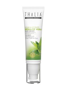 Увлажняющий крем для лица Thalia Natural Beauty Repair & Hydrate 50% Aloe Vera, 50 мл