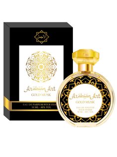 Туалетная вода Arabian Art GOLD MUSK, 50 мл Sergio Nero