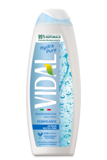 Гель для душа Vidal Hydrapure, 500 мл