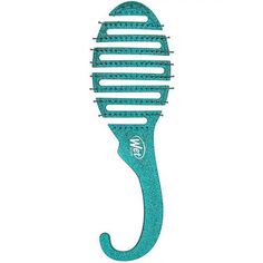 Расческа для душа Wet Brush Teal Glitter бирюзовая