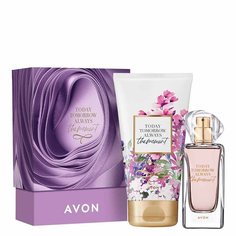 Набор парфюмерии женский AVON The moment Туалетная вода 50 мл и лосьон 150 мл