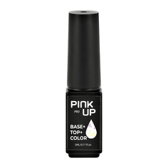Гель-лак для ногтей PINK UP pro база+цвет+топ тон 23 5 мл