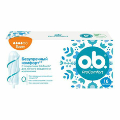 Тампоны Ob Pro Comfort Супер 16 шт O.B.