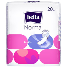 Прокладки впитывающие Bella Normal 4 капли 20 штук