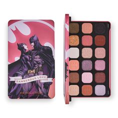 Палетка теней для век Revolution Makeup DC Forever Flawless Dangerous Love, 19,8 г