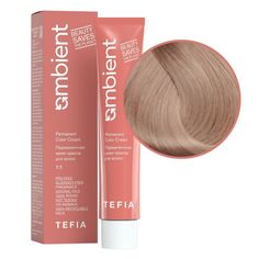 Перманентная крем-краска для волос Tefia Ambient 986 Блондин коричнево-махагоновый