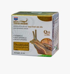 Крем для лица Royal Thai Herb золото, улитка витамин Е 50 г