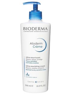 Крем для тела Bioderma Atoderm Creme Ultra помпа, 500 мл