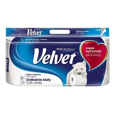 Туалетная бумага Velvet 8 шт