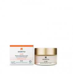 Увлажняющий крем для лица против морщин SeSDerma C-Vit Moisturizing Face Cream, 50 мл
