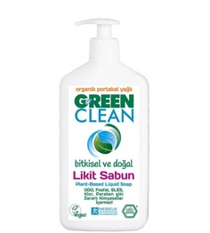 Органическое жидкое мыло Green Clean с апельсиновым маслом, Турция, 500 мл