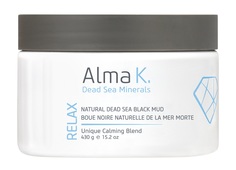 Очищающая грязевая маска для тела Alma K. Natural Dead Sea Black Mud, 430 г