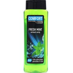 Гель для душа для волос и тела Comfort Men "Мятный заряд" 400 мл Magrav