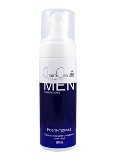 Пенка-мусс для лица Charm Cleo Cosmetic Men для мужчин, очищающая, 180 мл
