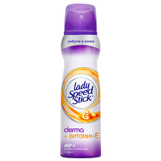 Дезодорант-спрей Lady Speed Stick Derma + Витамин Е 150 мл