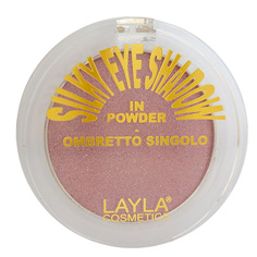 Тени для век Layla Cosmetics сатиновые Silky Eyeshadow сиреневый 1,8 г