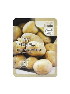 Маска тканевая 3W Clinic с экстрактом картофеля Fresh Potato 23мл