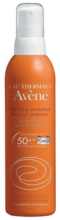 Солнцезащитное средство Avene Very High protection spray SPF 50 200 мл