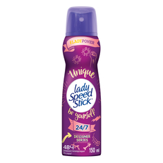 Дезодорант-антиперспирант спрей для тела Lady Speed Stick Unique защита 48 ч женский 150мл