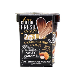 Маска для волос Fara Color Fresh оттеночная salty caramel карамель 7826937