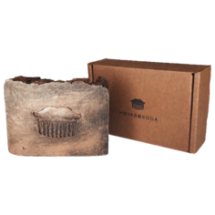 Мыло для тела MOYABORODA Brownie Amaretto органик шоколадное 130г