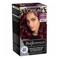 Краска для волос LOreal Paris Preference Яркость цвета 4.261 темно-фиолетовый