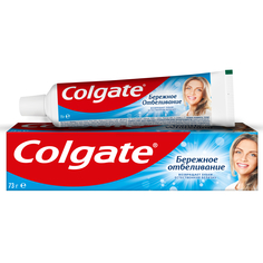 Зубная паста Colgate бережное отбеливание 50 мл