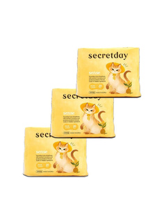 Прокладки женские ежедневные SECRET DAY Sense ультратонкие, дышащие, 20 шт. х 3 уп.