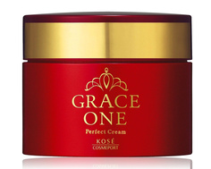 Омолаживающий крем для лица KOSE Grace One Perfect Cream питательный для зрелой кожи, 100г