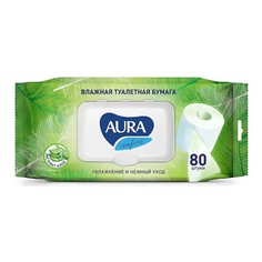 Влажная туалетная бумага Aura Ultra Comfort 80 шт.