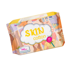 Прокладки ежедневные Skin cotton гигиенические, 30 шт.
