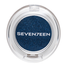 Тени для век Seventeen компактные металлик Silky Shadow Metallic джинсовый синий